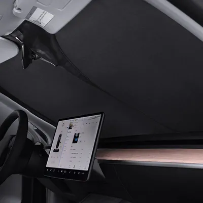 Front Windshield Tesla Model Y Sunshade, Model 3
