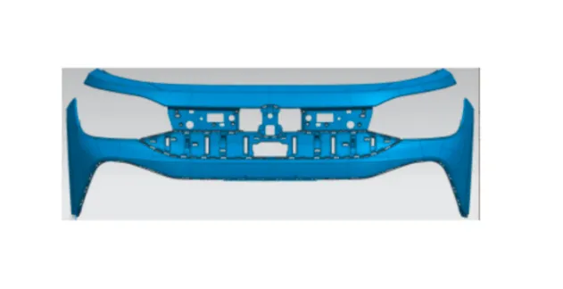 Front Bumper Primer With Support For Vw Id6 Onwards