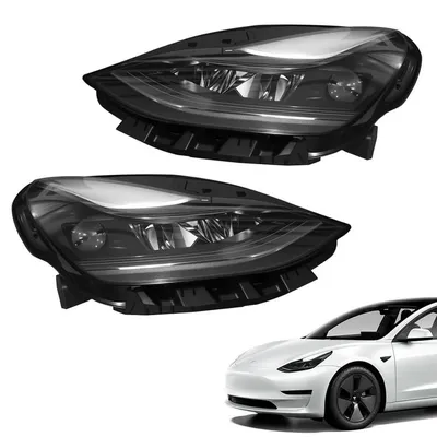 MODEL 3 Y AMERICAN ORIGINAL HEADLIGHT DRIVEN LIGHT LH RH