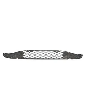 Front Central Bumper Grille With 2 Sensor Holes Satin Black For Vw Id4 2020 Onwards