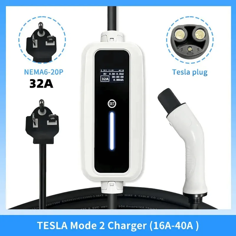 32A Tesla Travel Charger Supplier
