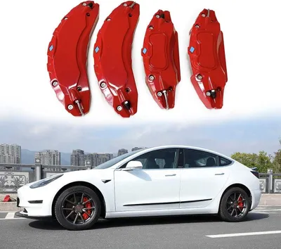 18" /19" Tesla Caliper Covers For Tesla Model 3 2017-2023