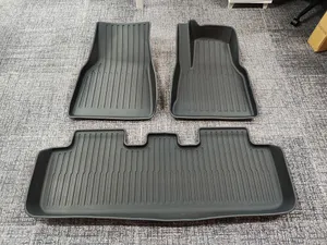 TPE 3D Tesla Floor Mats Model 3 2017-2023; Model Y 2021-2023