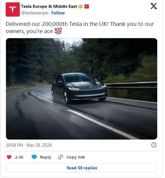 Tesla Hits Astonishing Milestone Of 6 Million Global Deliveries