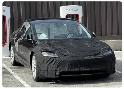 New Tesla 3 Highland Stuns With White Bucket Seats