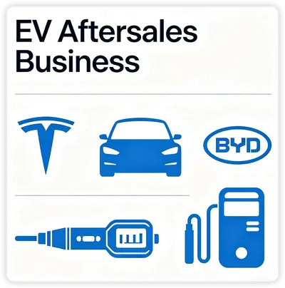 BYD And TESLA Diagnostics Or Battery Repair : What Workshops And Distributors Need To Build A Real EV Aftersales Business