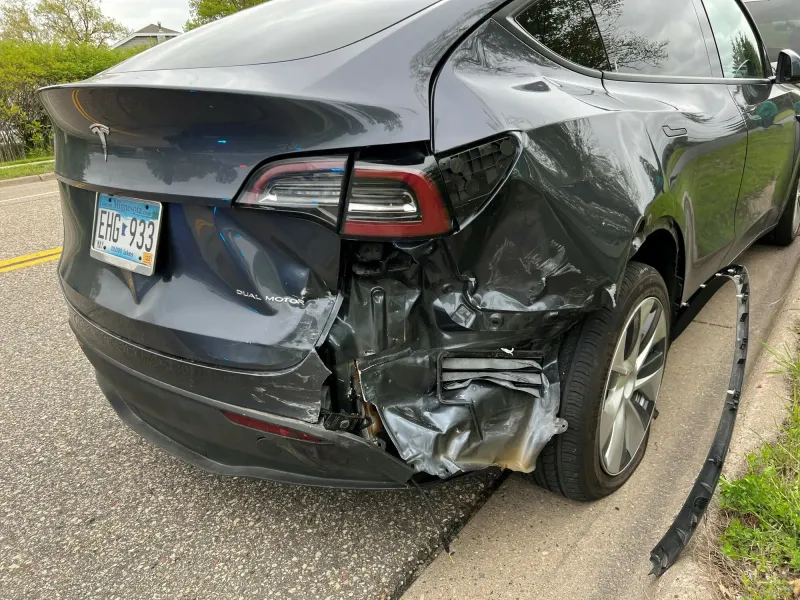 When Tesla Auto Body Parts Encounter Collisions