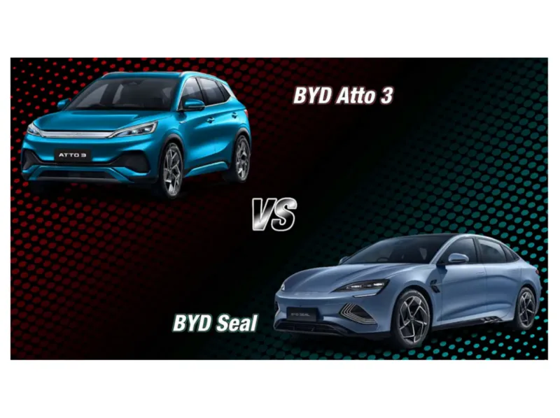 BYD Seal Vs Atto 3 Specs And Features Comparison (2024)