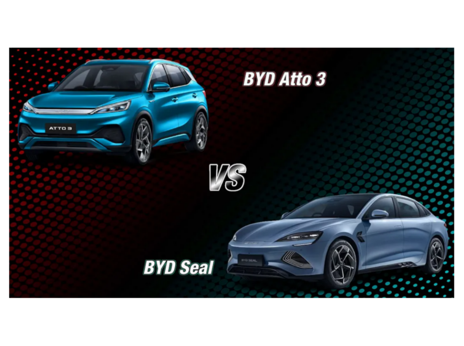 BYD Seal Vs Atto 3 Specs And Features Comparison (2024)