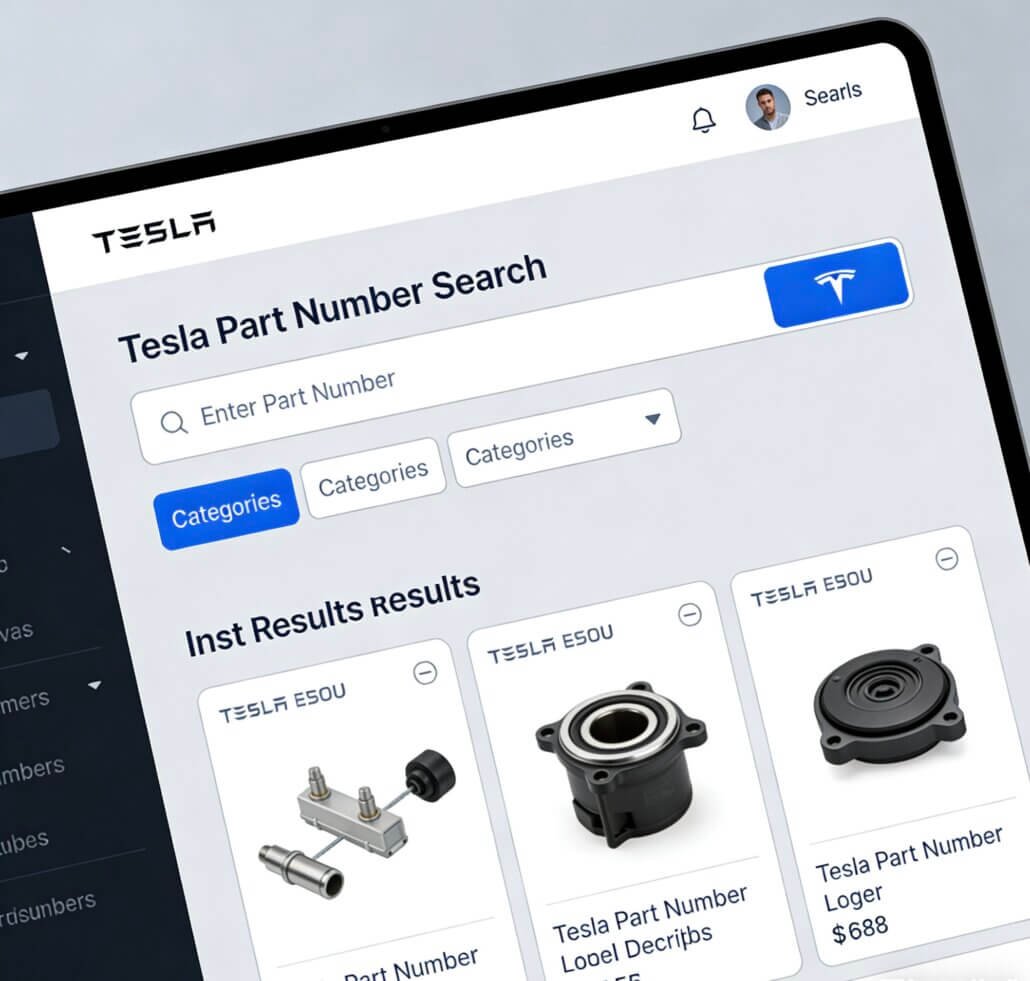 Tesla Part Number Search: A B2B Guide To Tesla OE Number Lookup, VIN Matching, And Risk Control