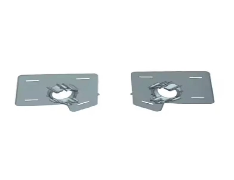Front Bumper Fog Lamp Cover Radar Bracket Left For VW ID 4X Car Accessories