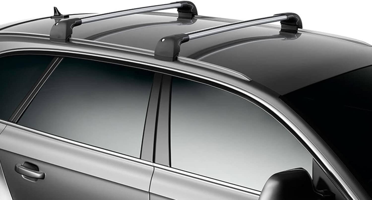 2020-2023 VW ID4 Roof Rack Aluminum Black 2PCs